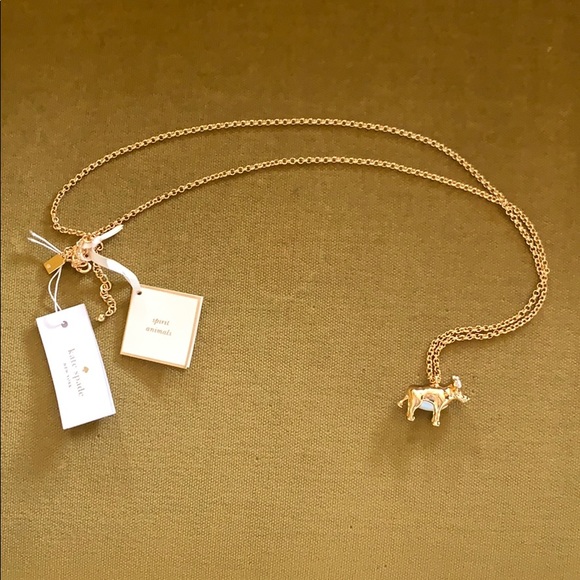 Kate Spade of New York Ox Spirit Animal Pendant - Picture 1 of 7